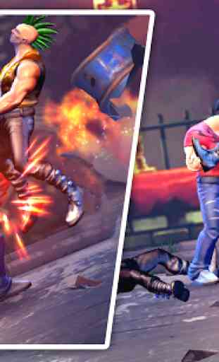 Legend Superhero Street Fighting: vilão KO 2