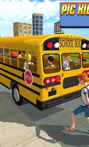 Modern City School Bus Simulator 2017 3