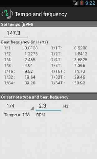 Note Converter with Tap Tempo 4