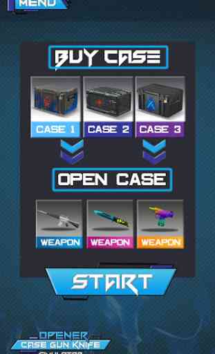 Opener Case Gun Knife Simulator 1