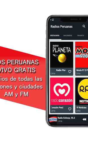 Rádios Peruanos ao Vivo Grátis - Radios del Peru 1