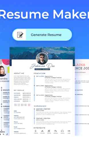 Resume Maker - CV Maker, All Format 1
