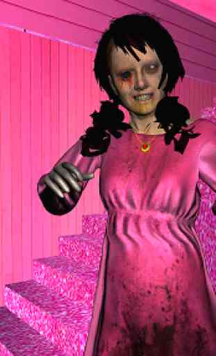 Scary Granny House - Scary Pink Barbi Granny House 3