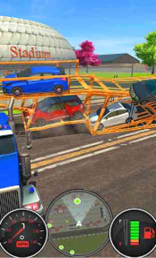 simulador de caminhão de transporte de carro 2019 4