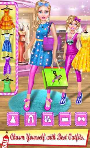 Simulador de moda de compras: jogo de menina 4