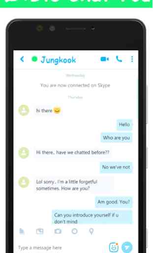 Simulate call Bts and live video chatting prank 4