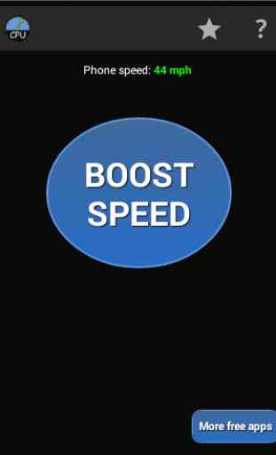 Speed ​​Booster - desempenho 1