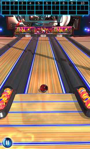 Spin Bowling Alley King 3D: Stars Strike Challenge 2