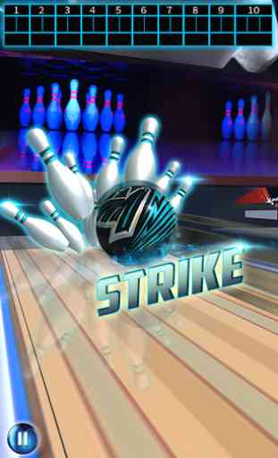 Spin Bowling Alley King 3D: Stars Strike Challenge 3