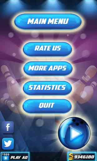 Spin Bowling Alley King 3D: Stars Strike Challenge 4