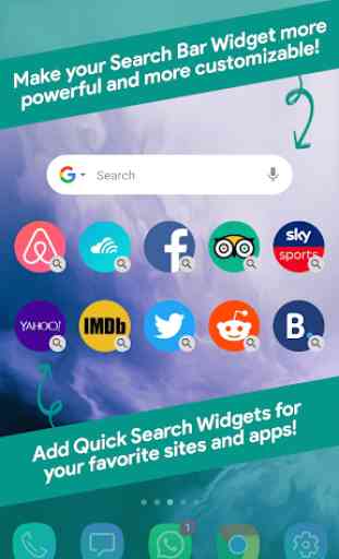 Start Search Bar - custom web search widget 1