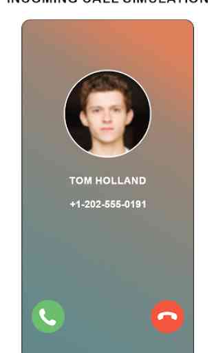 Tom Holland Fake video Call Simulation 3