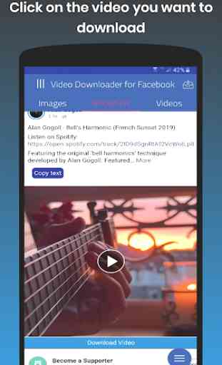 Video Downloader para Facebook 2