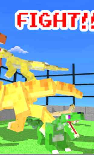 Blocky Dino Park: Apex Predator Arena 3