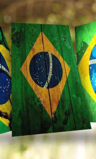 Brazil Flag Wallpaper - Bandeira do Brasil 1