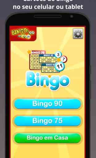 Cartões de Bingo 1