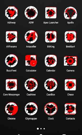 Cracked White and Red Icon Pack ✨Free✨ 2