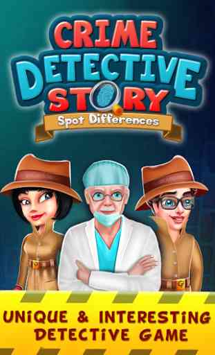 Criminal Detective Story : Spot Difference Cases 1