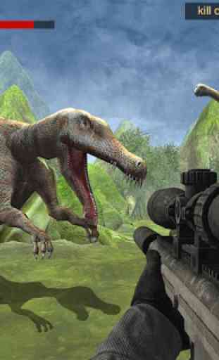 Dino caça grátis Sniper Safari 3