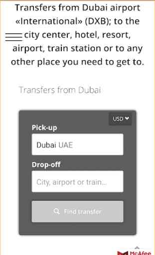 Dubai Airport Taxi 1