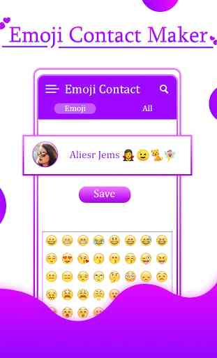 Emoji Contact Maker : Contacts Emoji 4