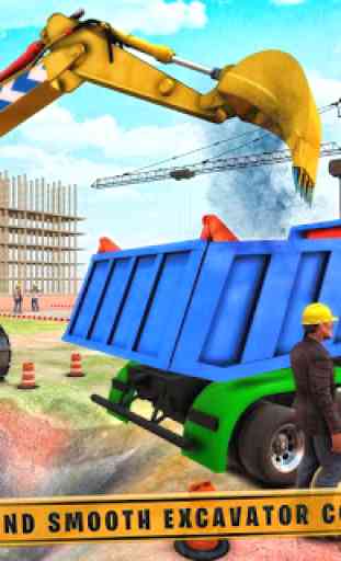Excavator Crane City Builder 4