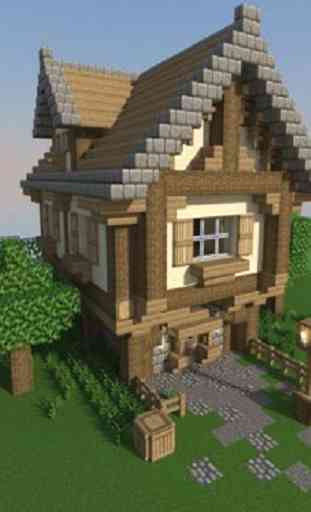Faça uma casa de Minecraft 4