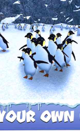Família de pinguins: Simulador de Sobrevivência 2
