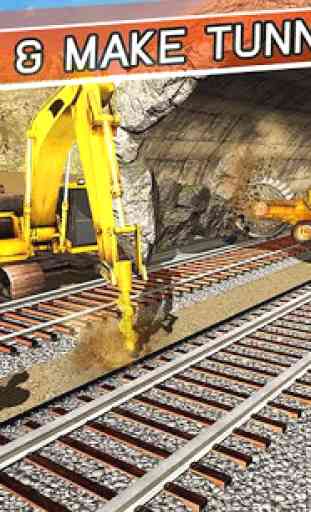 Heavy Machines Train Track Construction Simulator 3