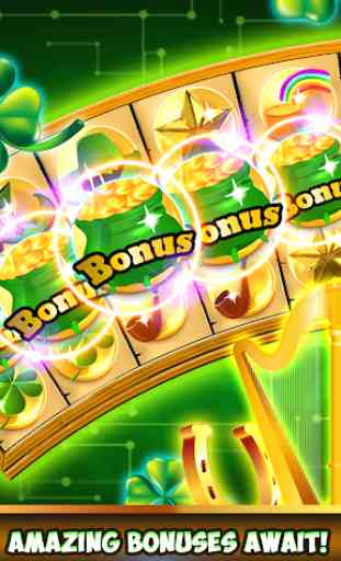 Lucky Irish Slots - Caça-níqueis Gold gratuito 4