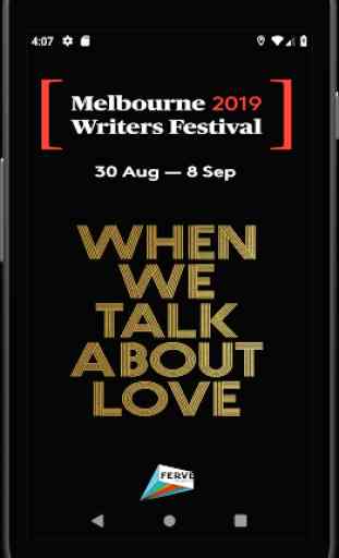 Melbourne Writers Festival 1