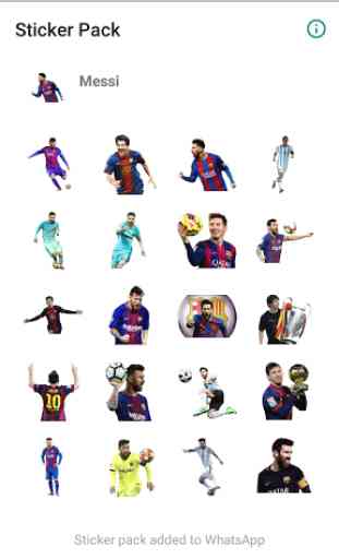 Messi Stickers For WhatsApp 2