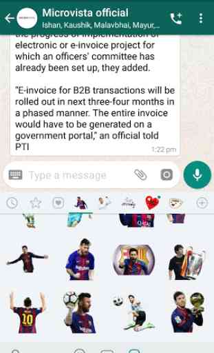 Messi Stickers For WhatsApp 3