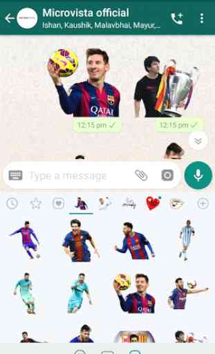 Messi Stickers For WhatsApp 4
