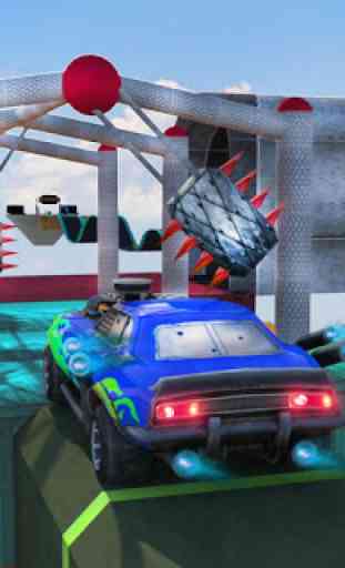 Parachute Stunt Master: Car Transporter Game 4