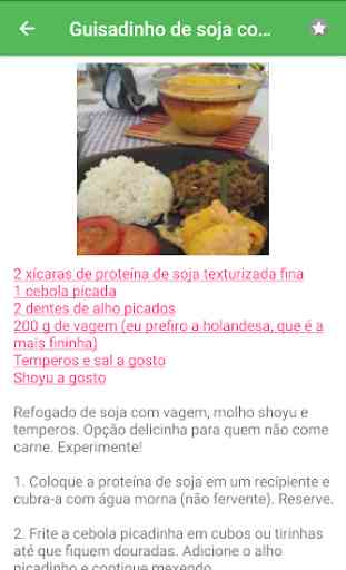 Receitas com soja grátis em portuguesas 1