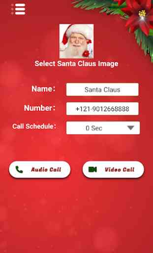 Santa Claus Video Call - Fake Call Santa（Prank） 1