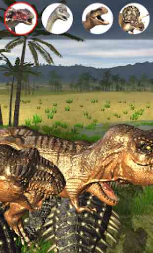Simulador de dinossauros T-Rex 2