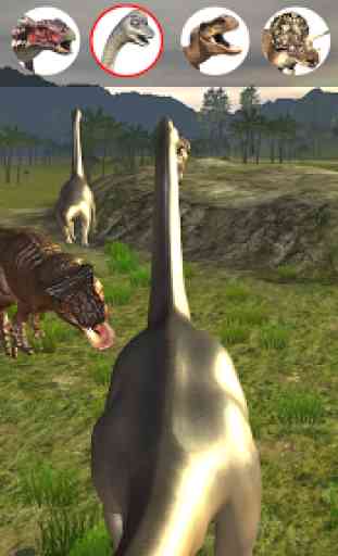 Simulador de dinossauros T-Rex 3