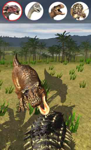 Simulador de dinossauros T-Rex 4