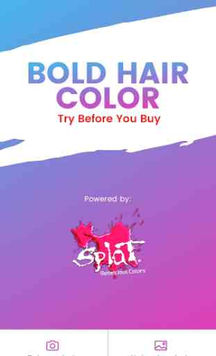 Splat Hair Color - Selfie Studio 1