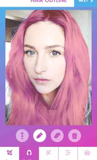 Splat Hair Color - Selfie Studio 4