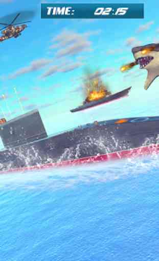 Submarino Robô Transformação: Tubarão Ataque 2