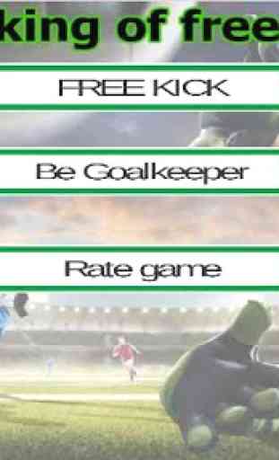 The king of the free kick -soccer 1