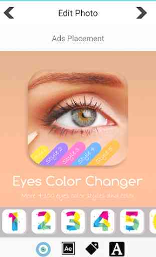 trocador de cor dos olhos - Eyes Color Changer 3