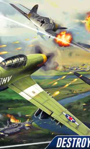 WW2 War Plane Dog Fight Air Combat: World War Game 1