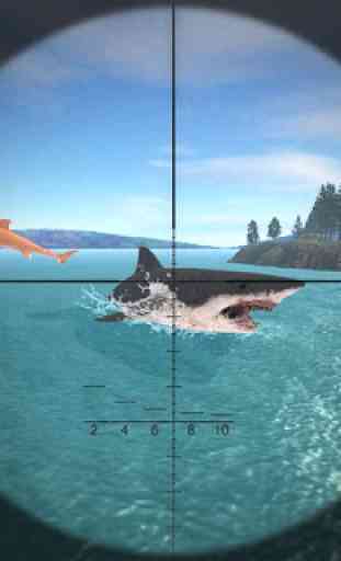 Angry Shark Sniper 3D 3