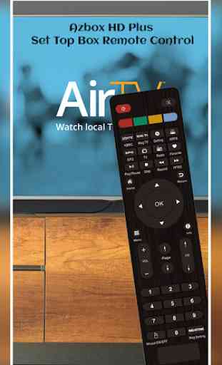 Azbox HD Plus Set Top Box Remote Control 1
