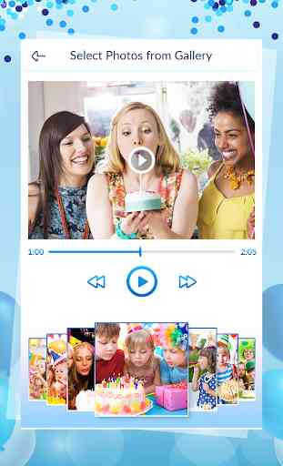 Birthday Video Maker With Song & Music 1