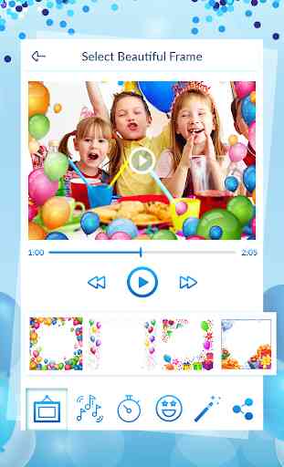 Birthday Video Maker With Song & Music 2